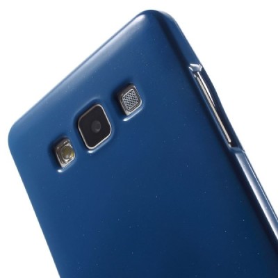Samsung Galaxy A5 tamsiai mėlynas Mercury kieto silikono (TPU) dėklas / Priedai.lt