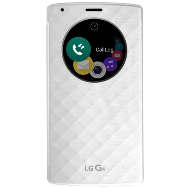 „LG“ Quick Circle Snap-On kaaned - valge (G4)
