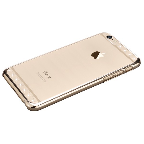 „X-Fitted“ Lace Swarovski kaaned - kuldne (iPhone 6 / 6S)