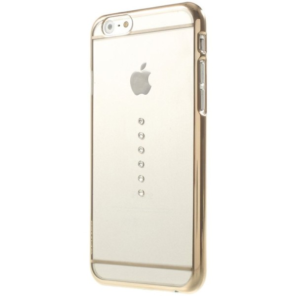 „X-Fitted“ Waterdrop Swarovski kaaned - kuldne (iPhone 6 / 6S)