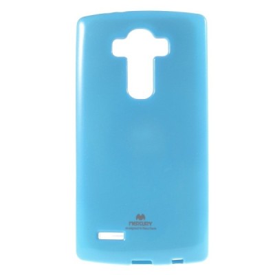 LG G4 (H815) šviesiai mėlynas Mercury kieto silikono (TPU) dėklas / Priedai.lt