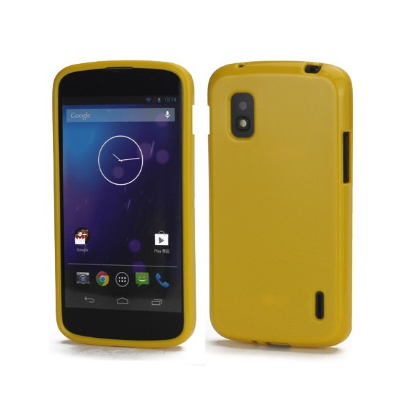 „Jelly Case“ kaaned - kollane (Nexus 4)