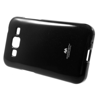 Samsung Galaxy Core Prime  juodas Mercury kieto silikono (TPU) dėklas / Priedai.lt