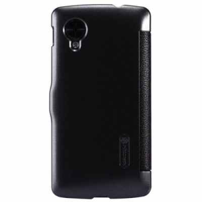„Nillkin“ Fresh atverčiamas juodas LG Nexus 5 E980 dėklas (dėkliukas) / Priedai.lt