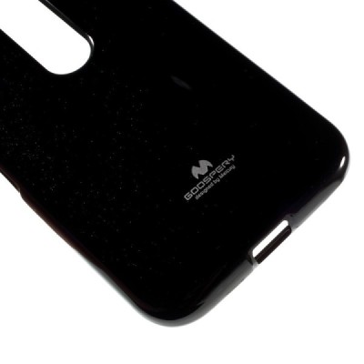 Motorola Moto G 3 kartos (Gen 3) juodas Mercury kieto silikono (TPU) dėklas / Priedai.lt