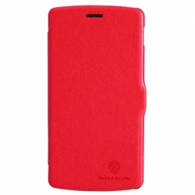 „Nillkin“ Fresh atverčiamas raudonas LG Nexus 5 E980 dėklas (dėkliukas) / Priedai.lt