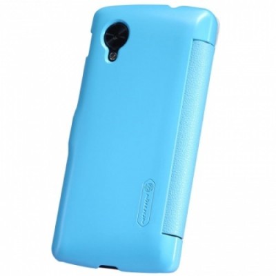„Nillkin“ Fresh atverčiamas mėlynas LG Nexus 5 E980 dėklas (dėkliukas) / Priedai.lt