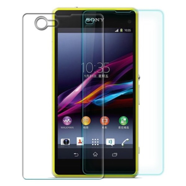 „Nillkin“ 9H Tempered Glass kaitsev ekraaniklaas 0.33 mm + tagumine film (Xperia Z1 Compact)
