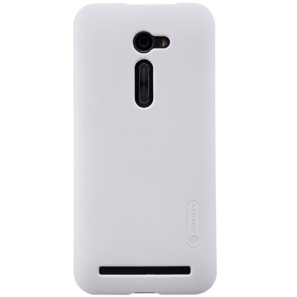 „Nillkin“ Frosted Shield kaaned - valge + ekraani kaitse (Zenfone 2 5.0)