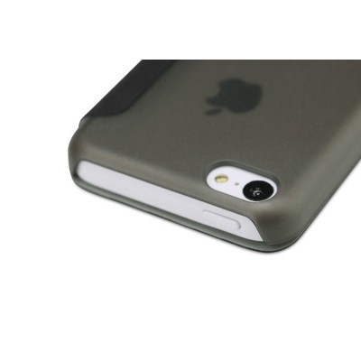 „ROCK“ Elegant atverčiamas  Apple iPhone 5C juodas dėklas (dėkliukas) / Priedai.lt