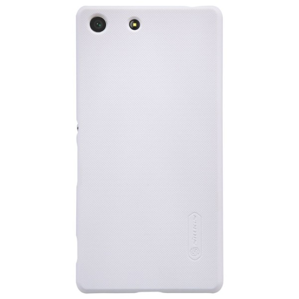 „Nillkin“ Frosted Shield kaaned - valge + ekraani kaitse (Xperia M5)