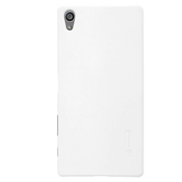 „Nillkin“ Frosted Shield kaaned - valge + ekraani kaitse (Xperia Z5 Premium)