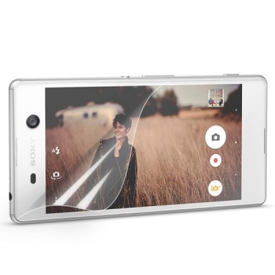 Sony Xperia M5 skaidri apsauginė ekrano plėvelė / Priedai.lt