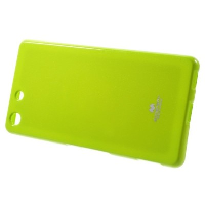 Sony Xperia M5 Mercury žalias kieto silikono tpu dėklas - nugarėlė / Priedai.lt
