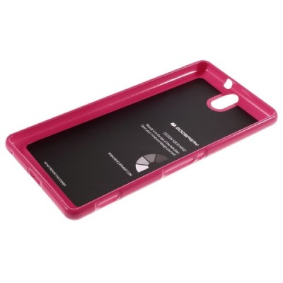 Sony Xperia C5 Ultra Mercury rožinis kieto silikono TPU dėklas - nugarėlė / Priedai.lt