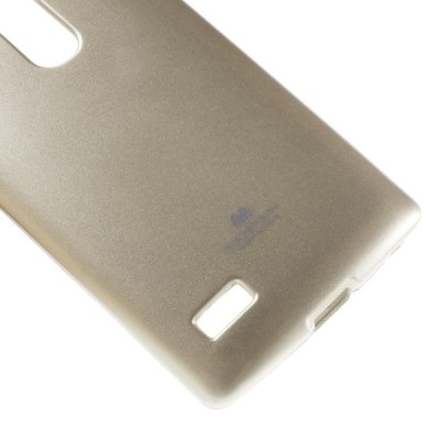 LG G4s (H735) Mercury auksinis kieto silikono tpu dėklas - nugarėlė / Priedai.lt
