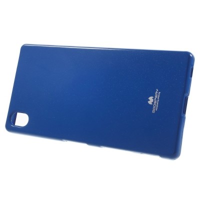 Sony Xperia Z5 Premium Mercury mėlynas kieto silikono tpu dėklas - nugarėlė / Priedai.lt