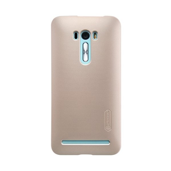„Nillkin“ Frosted Shield kaaned - kuldne + ekraani kaitse (Zenfone Selfie)