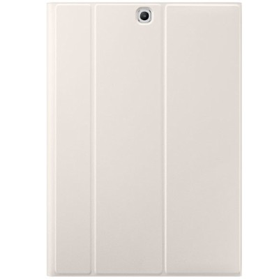Originalus Samsung Galaxy Tab S2 9.7 (T815, T810) Book Cover atverčiamas smėlio (dramblio kaulo) spalvos odinis dėklas / Priedai