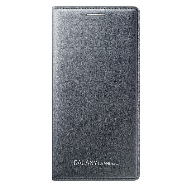 „Samsung“ Flip Wallet Cover tahke kaaned - must (Galaxy Grand Prime)