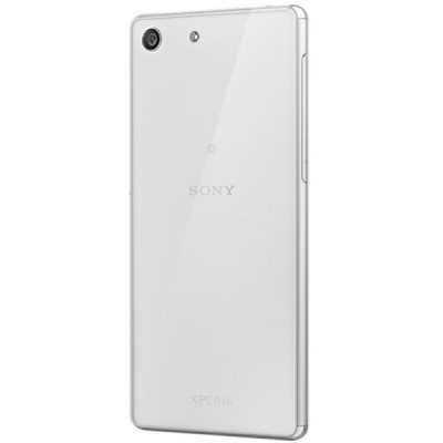 Sony Xperia M5 skaidrus (permatomas) silikoninis TPU ploniausias pasaulyje bespalvis dėklas / Priedai.lt