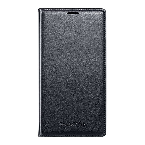 „Samsung“ Flip Wallet Cover tahke kaaned - must (Galaxy S5 / S5 Neo)