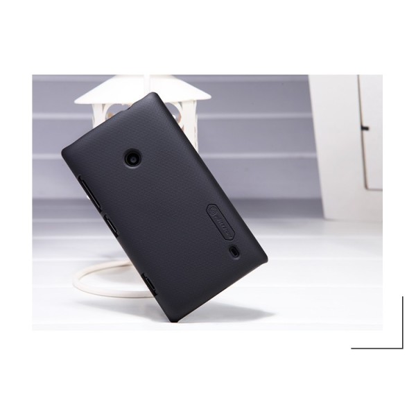 „Nillkin“ Frosted Shield kaaned - must + ekraani kaitse (Lumia 520)
