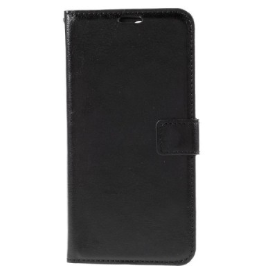 Huawei Nexus 6P atverčiamas juodas odinis dėklas - piniginė / Priedai.lt