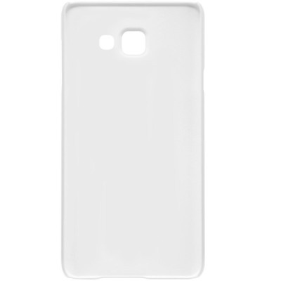 Samsung Galaxy A5 (2016) A510 Nillkin Frosted Shield baltas plastikinis dėklas + apsauginė ekrano plėvelė / Priedai.lt
