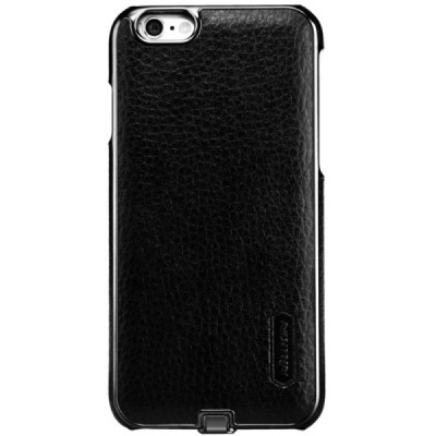 Nillkin N-JARL Apple iPhone 6 (6s) juodas odinis dėklas su belaidžio (Qi Wireless) įkrovimo funkcija / Priedai.lt