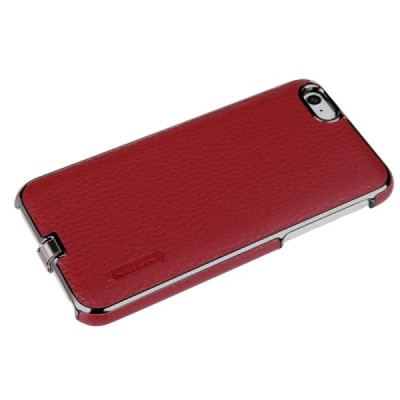Nillkin N-JARL Apple iPhone 6 (6s) raudonas odinis dėklas su belaidžio (Qi Wireless) įkrovimo funkcija / Priedai.lt