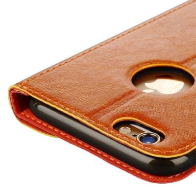 Apple iPhone 6 (6s) „Baseus“ Collocation solidus atverčiamas raštuotas odinis dėklas - knygutė (piniginė) - spalvotas / Priedai.