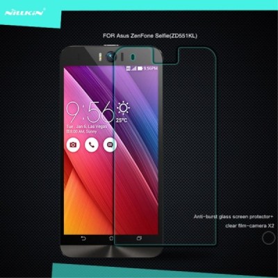Asus Zenfone Selfie (ZD551KL) „Nillkin“ H Tempered Glass sustiprintos apsaugos apsauginis ekrano stiklas 0.33 mm / Priedai.lt