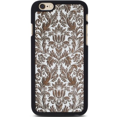 Apple iPhone 6 (6s) „Crafted Cover“ Gėlynas natūralaus medžio dėklas (šviesus medis) / Priedai.lt
