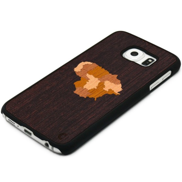 „Crafted Cover“ looduslik puit kaaned - Leedu (Galaxy S6)