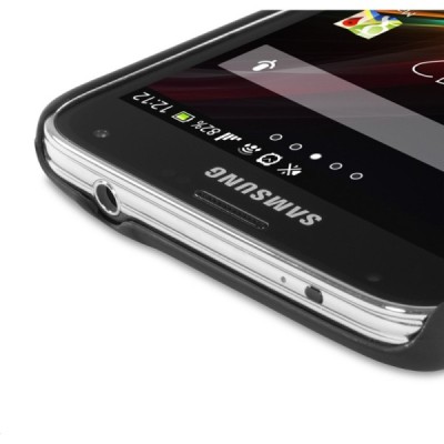 Samsung Galaxy S5 G900 (S5 Neo G903) „Crafted Cover“ Lietuva natūralaus medžio dėklas (tamsus medis) / Priedai.lt