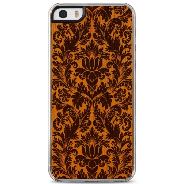 „Crafted Cover“ looduslik puit kaaned - Augalai (iPhone 5 / 5S / SE 2016)
