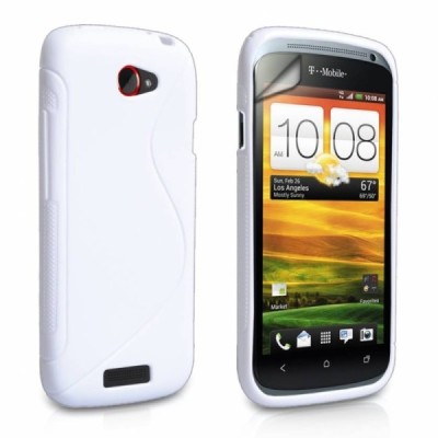 HTC One S baltas dėklas / Priedai.lt