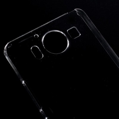 Microsoft Lumia 950 plastikinis skaidrus (permatomas) dėklas - nugarėlė / Priedai.lt