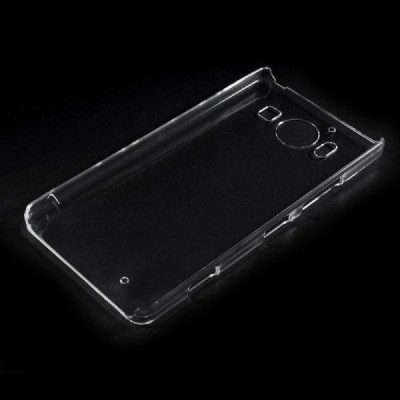 Microsoft Lumia 950 plastikinis skaidrus (permatomas) dėklas - nugarėlė / Priedai.lt