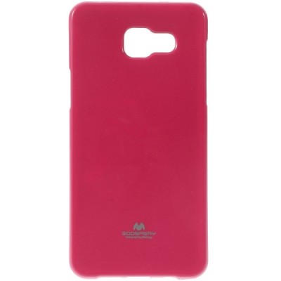 Samsung Galaxy A5 (2016) A510 Mercury tamsiai rožinis kieto silikono TPU dėklas - nugarėlė / Priedai.lt