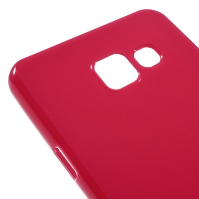 Samsung Galaxy A3 (2016) A310 kieto silikono TPU raudonas dėklas - nugarėlė / Priedai.lt