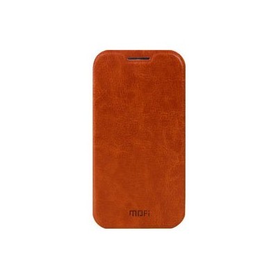 „Mofi“ Rui serijos Samsung Galaxy A3 (2016) A310 rudas odinis atverčiamas dėklas / Priedai.lt