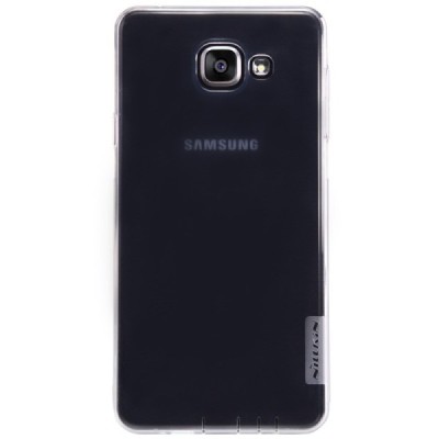 Samsung Galaxy A5 (2016) A510 Nillkin Nature plonas skaidrus (permatomas) silikoninis TPU bespalvis dėklas / Priedai.lt