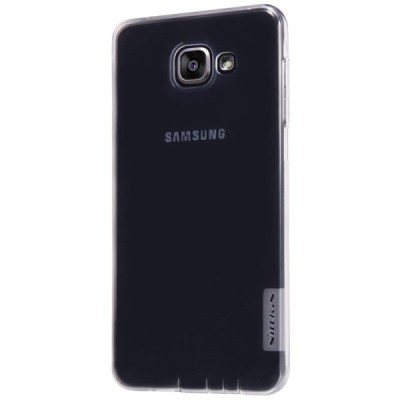 Samsung Galaxy A5 (2016) A510 Nillkin Nature plonas skaidrus (permatomas) silikoninis TPU bespalvis dėklas / Priedai.lt