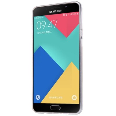 Samsung Galaxy A5 (2016) A510 Nillkin Nature plonas skaidrus (permatomas) silikoninis TPU bespalvis dėklas / Priedai.lt