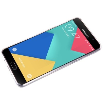 Samsung Galaxy A5 (2016) A510 Nillkin Nature plonas skaidrus (permatomas) silikoninis TPU bespalvis dėklas / Priedai.lt