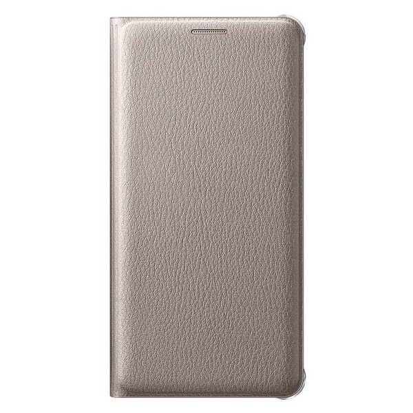 „Samsung“ Flip Wallet Cover tahke kaaned - kuldne (Galaxy A5 2016)