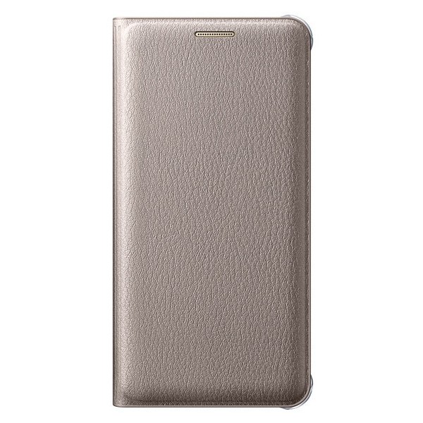 „Samsung“ Flip Wallet Cover tahke kaaned - kuldne (Galaxy A3 2016)