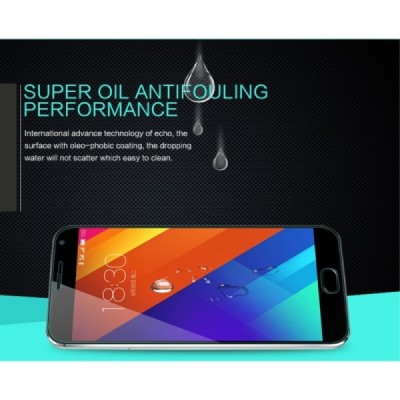 Meizu MX5 „Nillkin“ H Tempered Glass sustiprintos apsaugos apsauginis ekrano stiklas 0.33 mm / Priedai.lt